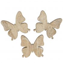 Artikel Scatter dekoration sommerfugletræ natur 2cm 144 stk