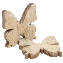 Artikel Scatter dekoration sommerfugletræ natur 2cm 144 stk