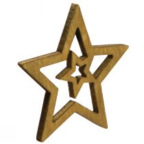 Artikel Strødekoration Julestjernetræ 4 farver Ø4cm 72 stk