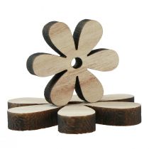 Artikel Scatter dekoration træ blomster naturlig brun borddekoration Ø2–6cm 20stk