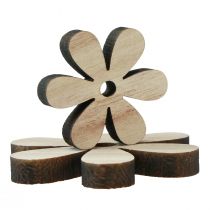 Artikel Scatter dekoration træ blomster natur brun bordpynt Ø2-6cm 20 stk