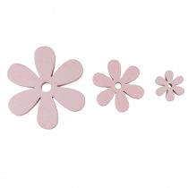 Scatter dekoration træ blomster pink borddekoration sommer Ø2–6cm 20stk