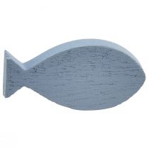 Artikel Scatter dekoration træ dekoration fisk blå hvid maritim 3–8cm 24stk
