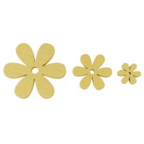 Artikel Scatter Dekoration Træ Gule Blomster Sommer Borddekoration Ø2–6cm 20 stk