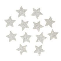 Artikel Scatter stjerner med glittercreme 2,5cm 96stk