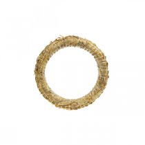 Halmkrans 20/4cm 10 stk