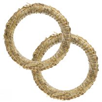 Artikel Halmkrans halmkrans blank 30/6cm 2stk