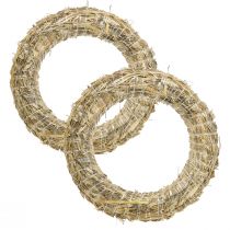 Artikel Halmkrans halmkrans blank 35/6cm 2stk