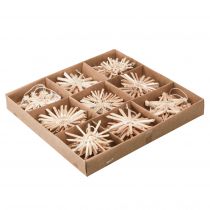 Artikel Traditionel stråjuletræspynt til festlig dekoration