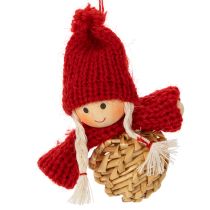 Artikel Stråophængssæt juletræspynt figurer og stjerner 6 cm 30 stk.