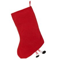 Artikel Julestrømpe med motiv til ophængning, 50 cm, 3 stk.