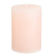 Artikel Stumpen pink lys lys pink ensfarvet 70×100mm 4 stk