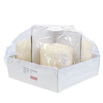 Artikel Søjlelys 130/100 creme 4 stk