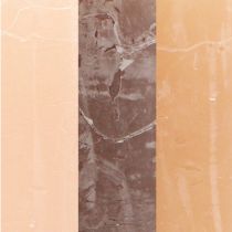 Artikel Søjlelys ensfarvede 3 farver brun 70×120mm 12 stk
