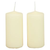 Artikel Bloklys H100 Ø50cm Cremefarvede lys 12 stk.