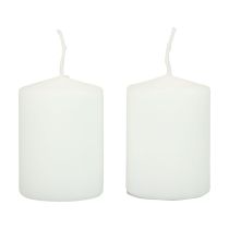 Artikel Bloklys hvide lys H70mm Ø50mm 12 stk