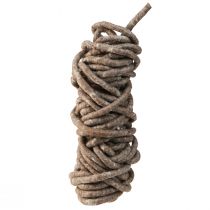 Artikel Stylo snor filt snor fåreuld rullet brun 10mm 15m