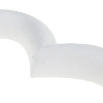 Artikel Styrofoam hjerte åben 18cm 2stk