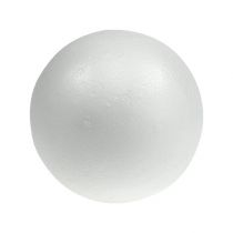 Artikel Styrofoam kugle Ø25cm hvid