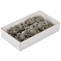 Artikel Kunstig sukkulent voks kunstig plante med tråd 8 cm 8 stk.