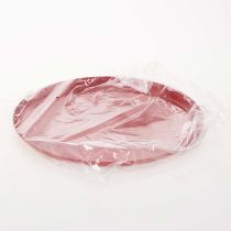 Artikel Dekorativ bakke, rød, minimalistisk design, 27 cm