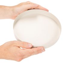Artikel Rund dekorativ bakke til boligtilbehør, 20 cm