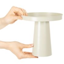 Artikel Bakkeholder, dekorativ tallerken til stearinlys og figurer, 20 cm