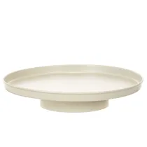 Artikel Dekorativ bakke 30 cm metalunderkop til plantedekoration