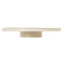 Artikel Dekorativ metalblomstertallerken, rund, 41 cm, borddisplay