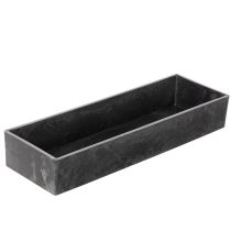Artikel Rektangulær bakke, dekorativ skål, bordskål, 32 cm