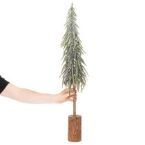 Artikel Kunstigt juletræ med fod, frostet, som vinterdekoration, 90 cm