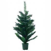 Kunstigt juletræ i pottegran H90cm