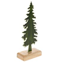 Artikel Dekorativt juletræ på træfod, 26 cm