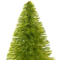 Artikel Miniature kunstigt juletræ til borddekoration, 12 cm, 6 stk.