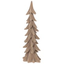 Artikel Lille flokformet dekorativt juletræ, borddekoration, 44 cm