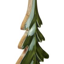 Artikel Juletræ træ dekoration blank grøn 22,5x5x50cm