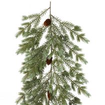 Artikel Granguirlande Juleguirlande grøn med kogler 180cm