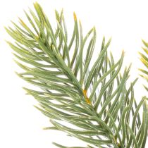 Artikel Kunstig grangren, dekorativ gren, kunstig som juledekoration, 65 cm, 3 stk.