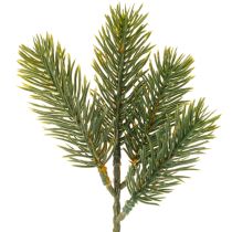 Artikel Kunstig grøn grangren til vinterdekorationer, 25 cm, 24 stk.
