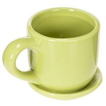 Artikel Kaffekop, dekorativ borddekoration til et stilfuldt rumdesign med planter, 11 cm, 3 stk.