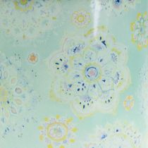 Artikel Dekorativ kop med mandala emaljeret Ø13cm H12cm