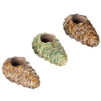 Artikel Kogleformede lysestager, 8 cm, 3 stk.