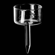 Artikel Fyrfadsstage glas fyrfadsstik klar Ø4,5cm H8cm 8 stk