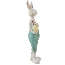 Artikel Bordpynt påskepynt kanin kanin mand 11×9×29cm