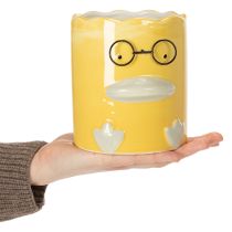Artikel Cylindrisk dekorativ keramisk andevase til et stilfuldt hjem, 13 cm, 2 stk.