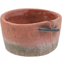 Beton urtepotte cachepot terracotta potte Ø18,5cm H10,5cm