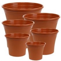Artikel Potte &quot;Irys&quot; plast terracotta Ø15cm - 43cm 1 stk