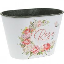 Artikel Plantekasse, dekorative potteroser, blomsterskål L19cm H12,5cm