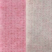 Artikel Pottebånd dekorative bånd uld filt uld gammel pink grå 7,5cm 5m
