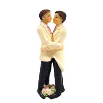 Kagefigur mandspar 12,5 cm